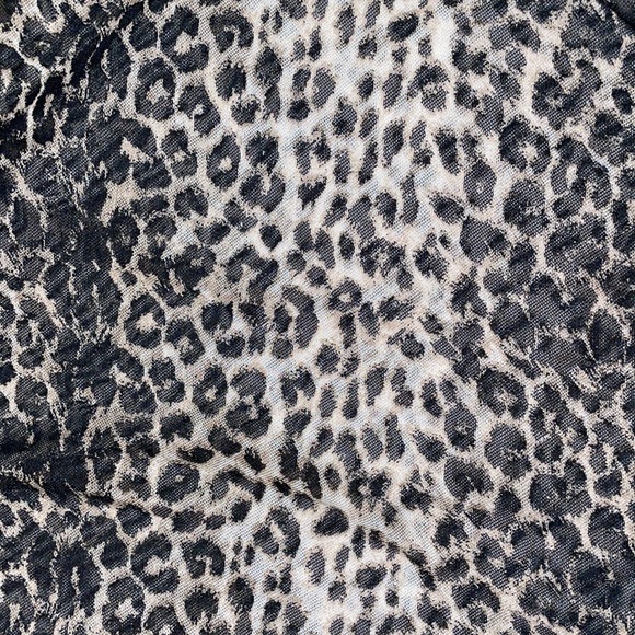 Wild Fable Leopard Print Mesh Shirt - Picture 3 of 3
